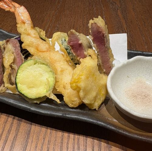 Specialty! Assorted beef tongue tempura