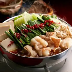 Red Motsunabe (offal hot pot)
