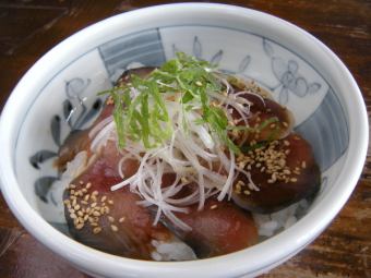 極上さばの漬丼