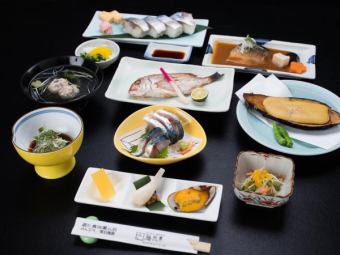 銚子港水揚げ 「海辺里特選コース」