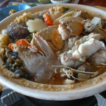 あんこう鍋どぶ汁コース