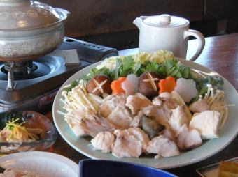 あんこう鍋味噌仕立てコース