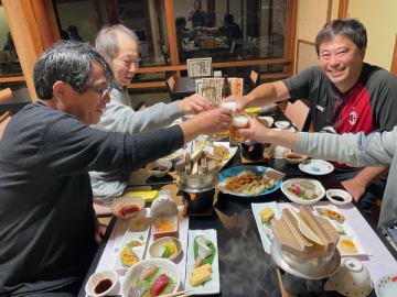 飯岡港の釣り!海辺里で宿泊!