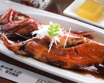 極上キンメ御膳(半身)