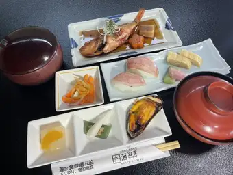 銚子港捕捞的“红鲷鱼（Nodoguro）套餐”