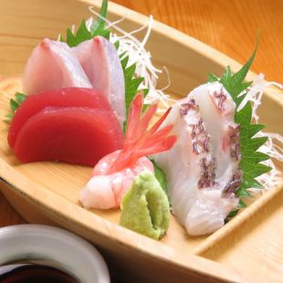 A little sashimi