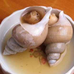 Boiled plum shellfish
