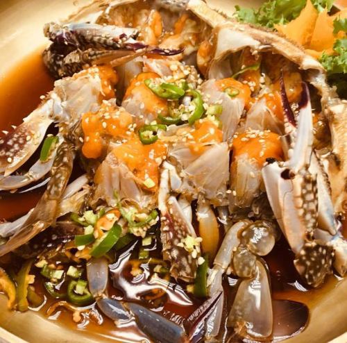 県内唯一！カンジャンケジャンが食べれるお店！