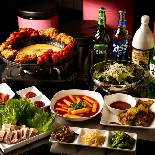 연회에도! 불고기, 한국 요리를 뷔페!