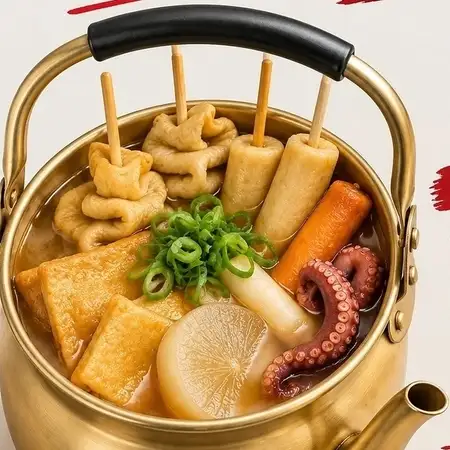 韓式關東煮火鍋套餐，含120分鐘無限暢飲