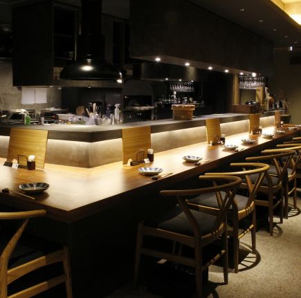 カウンター限定KAMANO会席【旬の食材を使ったコース】110分飲み放題付き 6500円(税込)