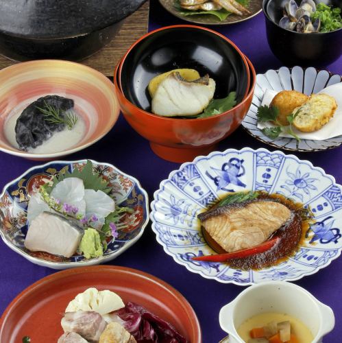 旬を彩るコースもおすすめ