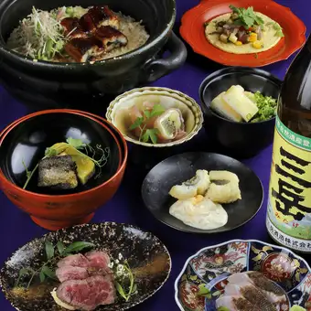 KAMANO『創業祭』会席 【旬の食材を使ったコース】110分飲み放題付き 5000円(税込)