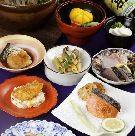 KAMANO“熊本重建博览会”怀石料理套餐【时令食材】含110分钟畅饮：7000日元（含税）