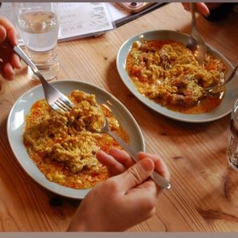 ♪ ランチ限定 ♪ ソフトシェルクラブのパッポンカリーコース