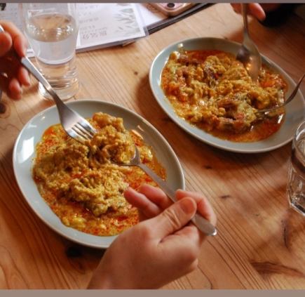 ♪ ランチ限定 ♪ ソフトシェルクラブのパッポンカリーコース