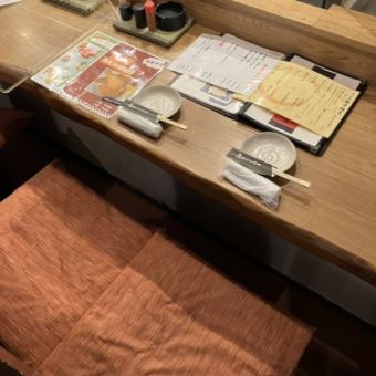 [We also have counter seats for individuals and couples] This is a restaurant where you can feel free to stop by even by yourself.A cozy space where you can relax and have a relaxing time after work ◎ Feel free to use it for just one beer ♪