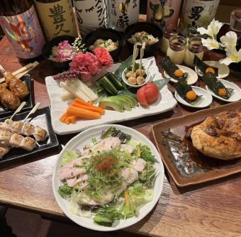 [Enjoyment course] 5,000 yen for 8 dishes with all-you-can-drink for 120 minutes