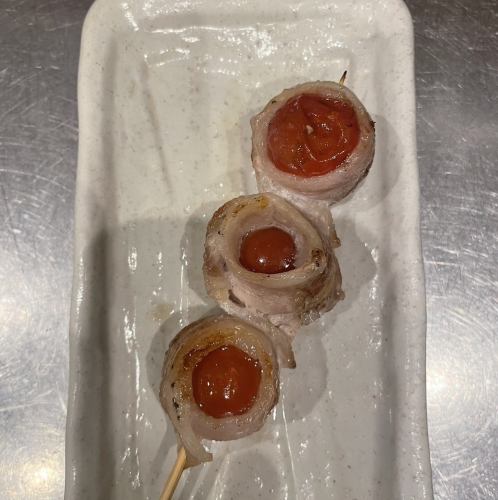 Cherry Tomatoes and Pork Rolls