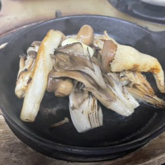 버섯 버터 볶음
