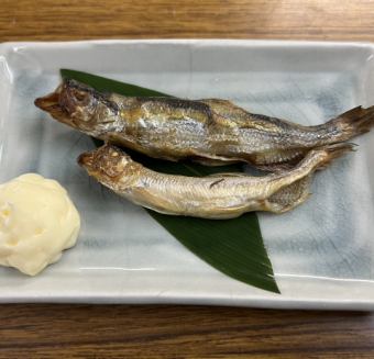 ししゃも 雄雌食べ比べ