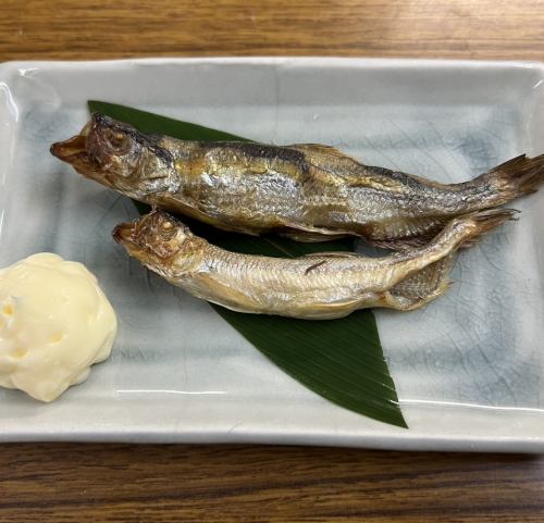 ししゃも 雄雌食べ比べ