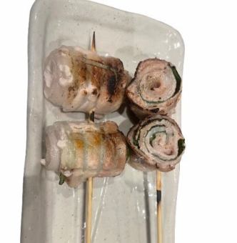 梅しそ豚バラ串(2本)