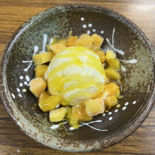 ごろごろマンゴーアイス