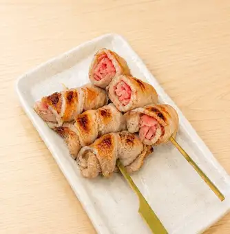 甘酢生姜の豚巻き串(2本)