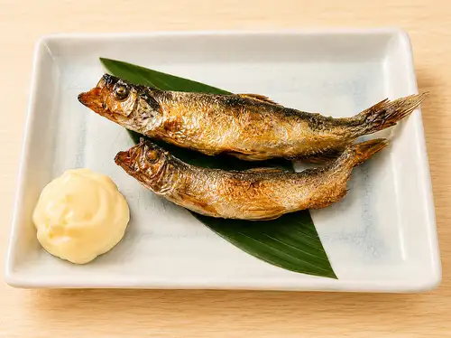 Comparing the tastes of male and female shishamo fish.