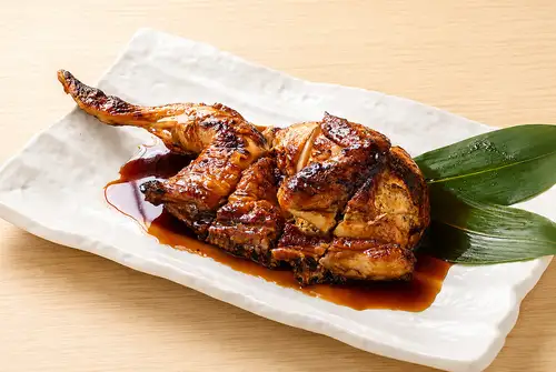 Grilled young chicken (salt or sauce)