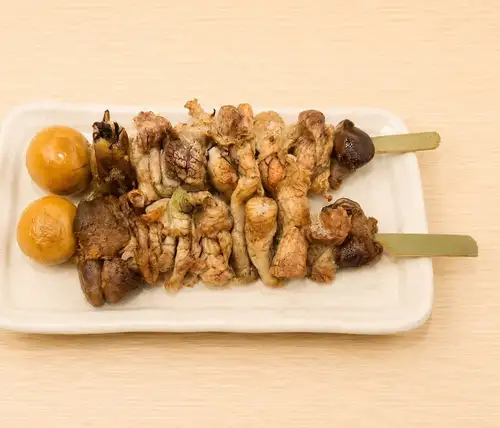 Offal skewers (2 skewers)