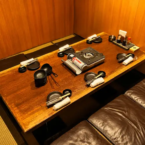 Sunken seating for 2 to 60 people