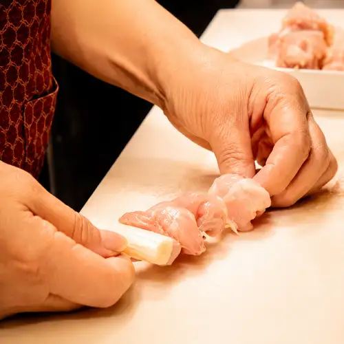 Fresh domestic chicken
