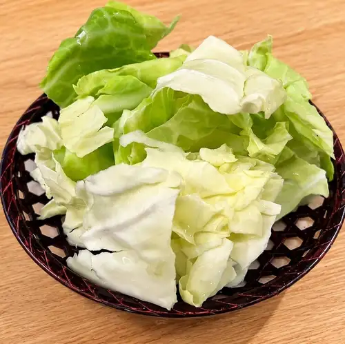 Second helping of cabbage