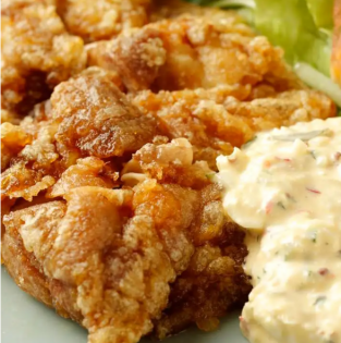 Chicken Nanban with homemade tartar sauce