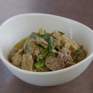 牛すじの煮込み