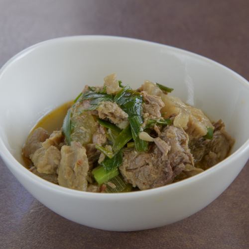 牛すじの煮込み