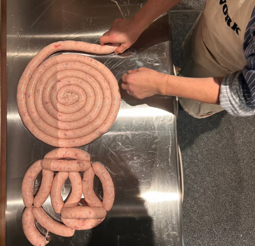 自製熟食。我正在準備呢♪