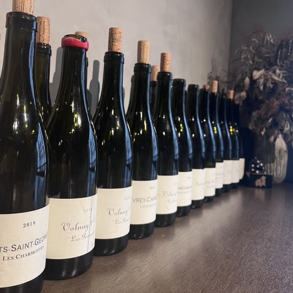オーナーが目利きしたワイン達