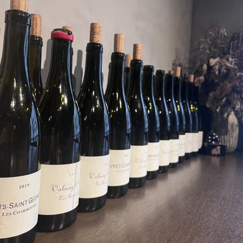 オーナーが目利きしたワイン達