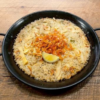 【歓送迎会】圧倒的一番の人気！黒トリュフや桜エビのパエリアに赤城黒毛和牛を堪能！