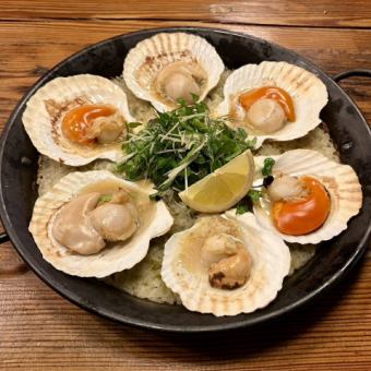 【ご宴会やお食事会に】北海道産ホタテと新生姜のパエリアなど◆◇3時間飲み放題！◇◆　8,800円