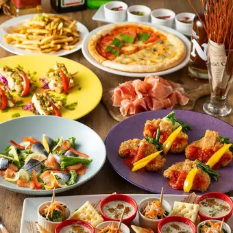 ＜レガロセレクトコース＞全9品 2時間飲み放題＆投げ放題付 5500円⇒5000円(税込)