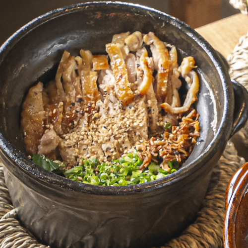 国産もも肉生姜香る和風土鍋ご飯