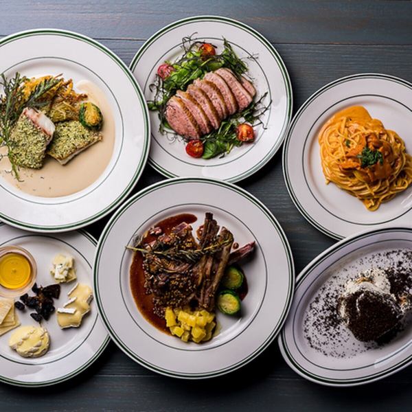 《記念日や誕生日などお祝いに♪》COMMA.ディナーコース4種類ご用意!　コースは4000円からご用意★