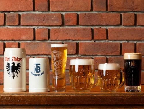 源泉した新鮮生ビール！