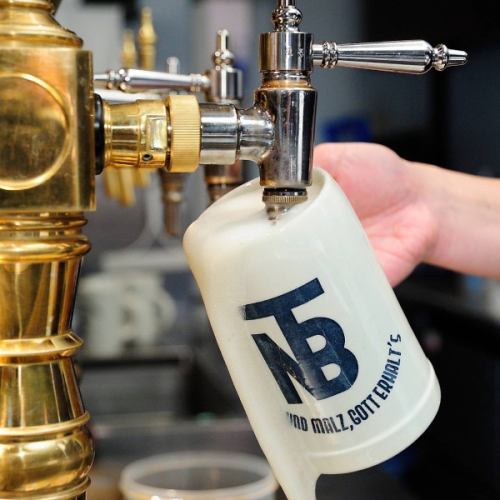 厳選されたビールで乾杯！