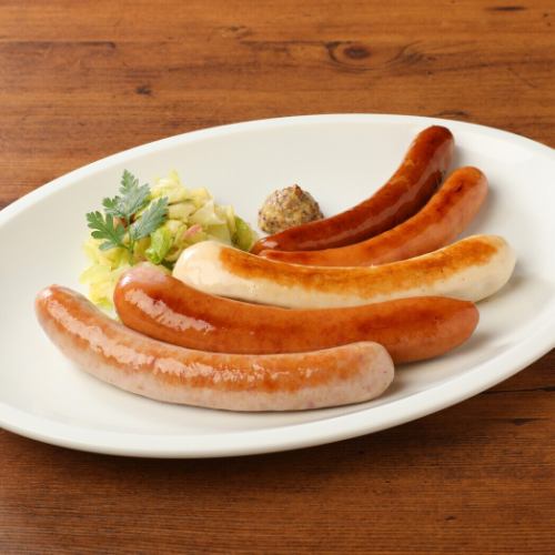 ソーセージ盛り合わせ