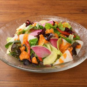 彩り野菜のサラダ 自家製ベジタブルドレッシング